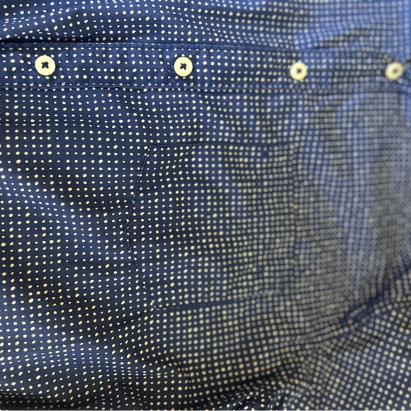 American Eagle Outfitters, Seriously Soft, Men’s Medium Tall, navy & white shirt - Picture 4 of 4